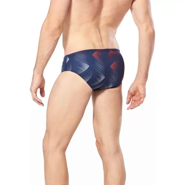 Speedo Male BriefRedWhiteBlue