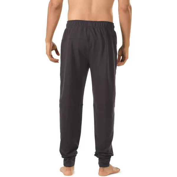 Speedo Mens Jogger Pants Relaxed Fit Team Warm UpBlack Heather