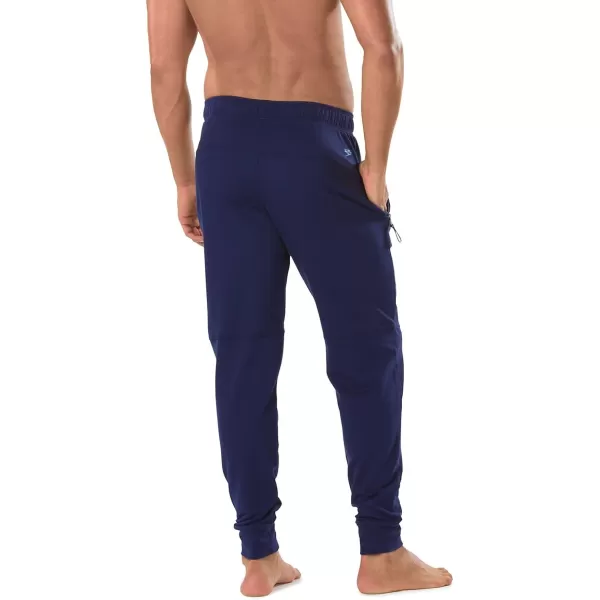 Speedo Mens Jogger Pants Relaxed Fit Team Warm UpSpeedo Navy