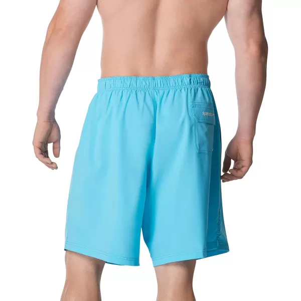 Speedo Mens Swim Trunk Big and Tall RedondoBlue Atoll