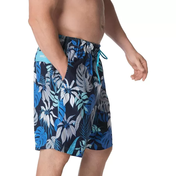 Speedo Mens Swim Trunk Big and Tall RedondoHothouse Peacoat