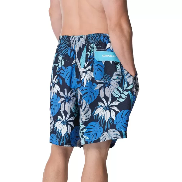 Speedo Mens Swim Trunk Big and Tall RedondoHothouse Peacoat