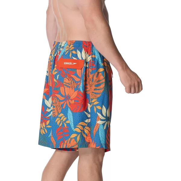 Speedo Mens Swim Trunk Big and Tall RedondoHothouse Vallarta Blue