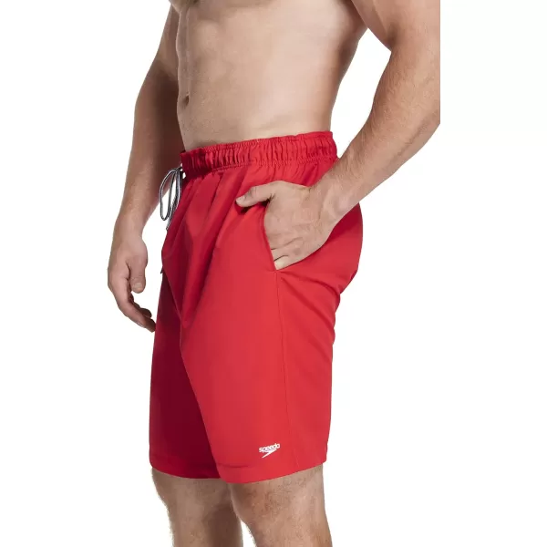 Speedo Mens Swim Trunk Big and Tall RedondoSpeedo Red