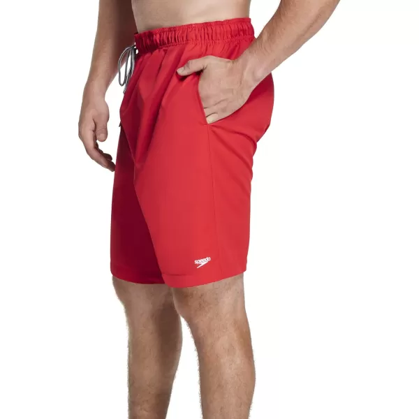 Speedo Mens Swim Trunk Big and Tall RedondoSpeedo Red