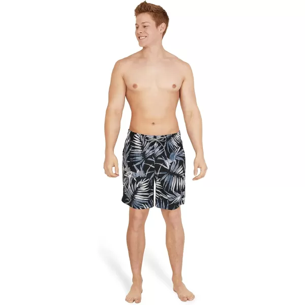Speedo Mens Swim Trunk Mid Length SeasidePalm Anthracite