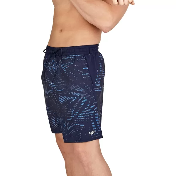 Speedo Mens Swim Trunk Mid Length SeasidePromotor Speedo Blue