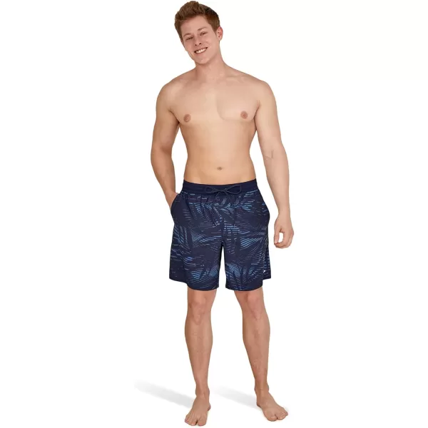 Speedo Mens Swim Trunk Mid Length SeasidePromotor Speedo Blue