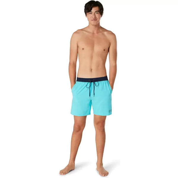 Speedo Mens Swim Trunk Mid Length SeasideScuba Blue