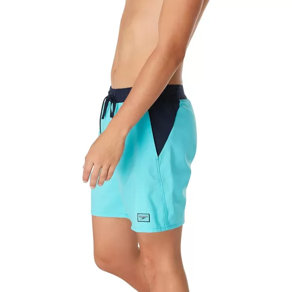 Speedo Mens Swim Trunk Mid Length SeasideScuba Blue