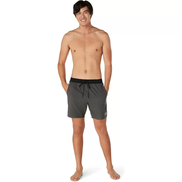 Speedo Mens Swim Trunk Mid Length SeasideVolcanic Ash