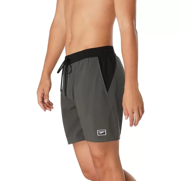 Speedo Mens Swim Trunk Mid Length SeasideVolcanic Ash