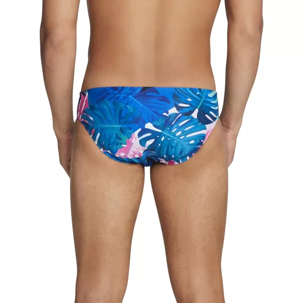 Speedo Mens Swimsuit Brief Endurance Lite Turnz PrintedDeep Ultramarine