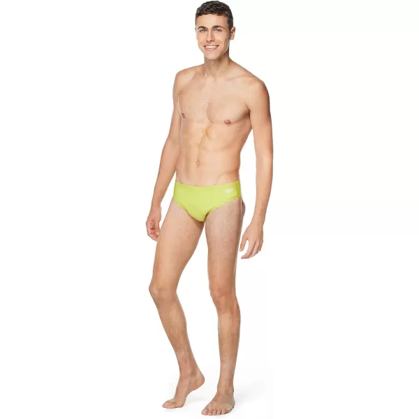 Speedo Mens Swimsuit Brief Endurance The OneAcid Lime