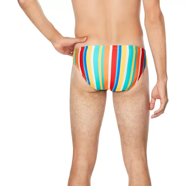 Speedo Mens Swimsuit Brief Endurance The OneClean Stripe