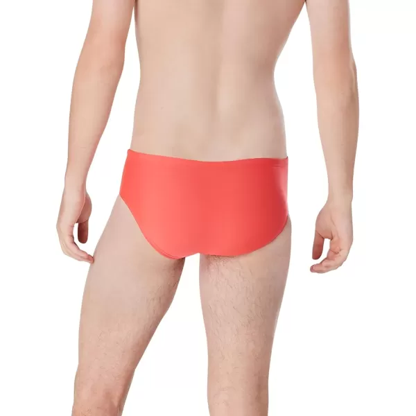 Speedo Mens Swimsuit Brief Endurance The OneFiery Coral