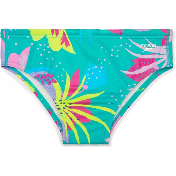 Speedo Mens Swimsuit Brief Endurance The OneFloating Floral