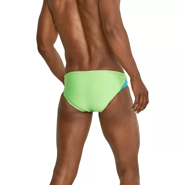 Speedo Mens Swimsuit Brief Endurance The OneGreen Gecko Splice