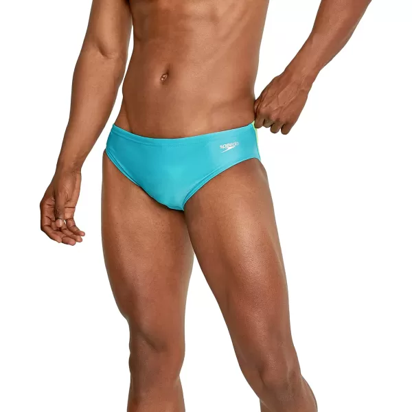 Speedo Mens Swimsuit Brief Endurance The OneGreen Gecko Splice