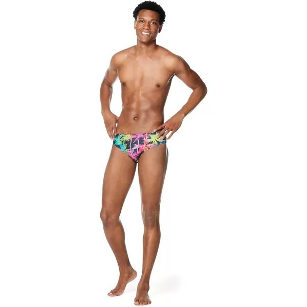Speedo Mens Swimsuit Brief Endurance The OneParty Palm