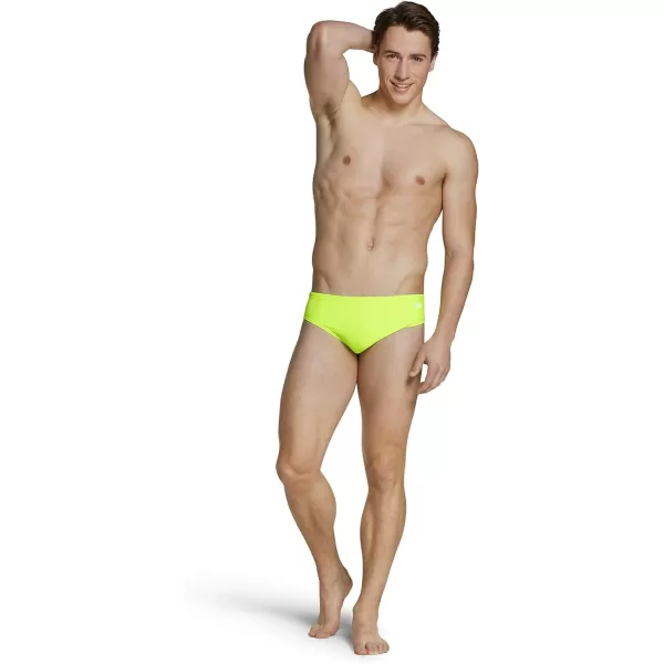 Speedo Mens Swimsuit Brief Endurance The OneSafety Yellow