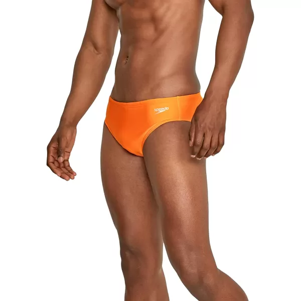 Speedo Mens Swimsuit Brief Endurance The OneVibrant Orange