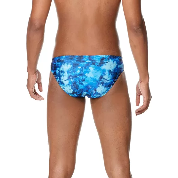 Speedo Mens Swimsuit Brief Endurance The OneWashed Tie Dye