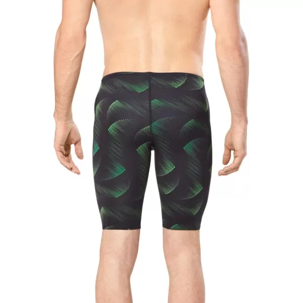 Speedo Mens Swimsuit Jammer Endurance Beta Blade Team ColorsSpeedo Green