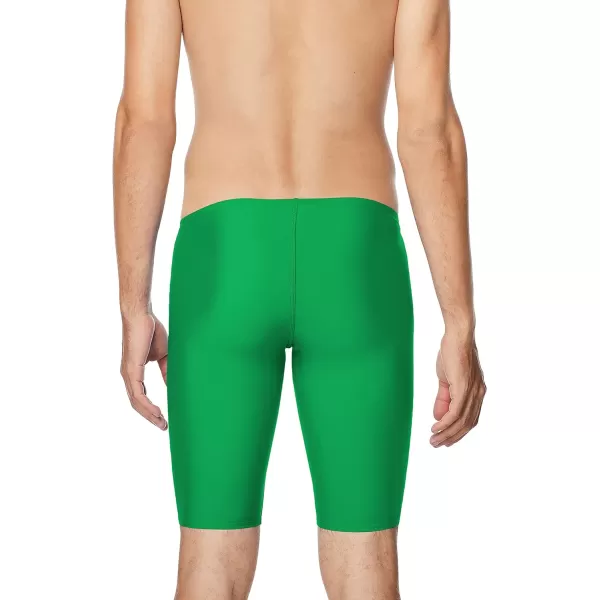 Speedo Mens Swimsuit Jammer Endurance Solid USA AdultTeam Bright Green