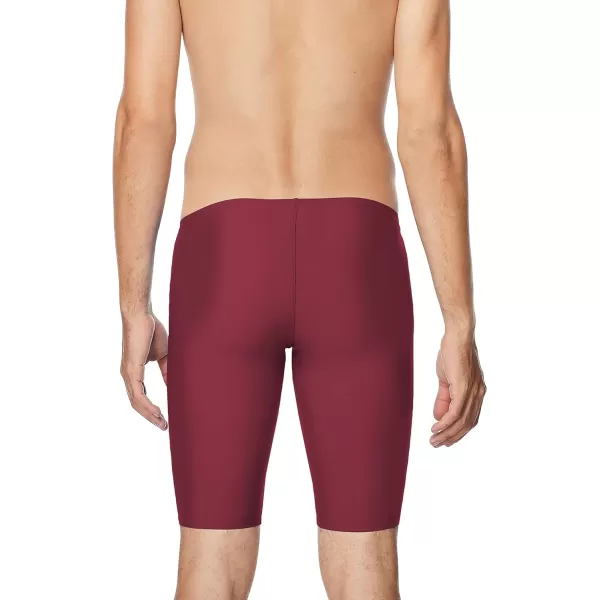 Speedo Mens Swimsuit Jammer Endurance Solid USA AdultTeam Maroon