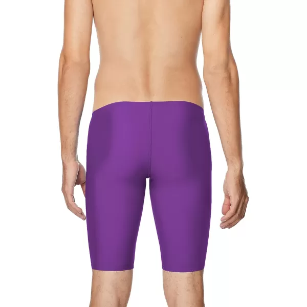 Speedo Mens Swimsuit Jammer Endurance Solid USA AdultTeam Purple