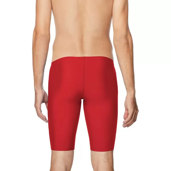 Speedo Mens Swimsuit Jammer Endurance Solid USA AdultTeam Red