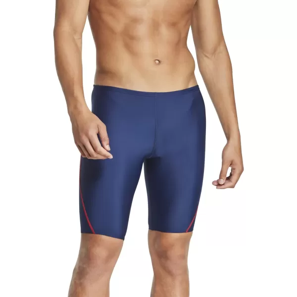Speedo Mens Swimsuit Jammer ProLT Relaunch SpliceRedWhiteBlue