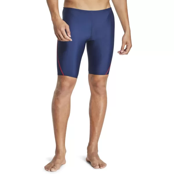 Speedo Mens Swimsuit Jammer ProLT Relaunch SpliceRedWhiteBlue