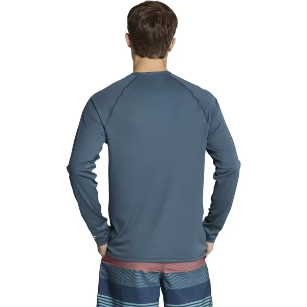 Speedo Mens Uv Swim Shirt Easy Long Sleeve Regular FitGranite