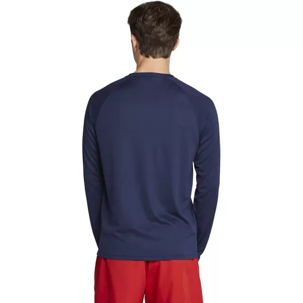 Speedo Mens Uv Swim Shirt Easy Long Sleeve Regular FitPeacoat