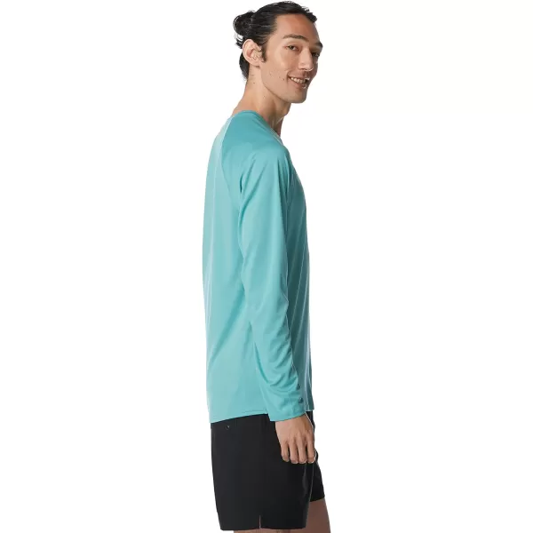 Speedo Mens Uv Swim Shirt Easy Long Sleeve Regular FitPorcelain