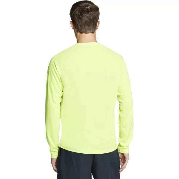 Speedo Mens Uv Swim Shirt Easy Long Sleeve Regular FitSafety Yellow