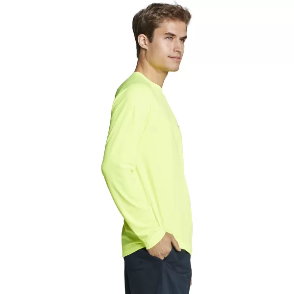 Speedo Mens Uv Swim Shirt Easy Long Sleeve Regular FitSafety Yellow