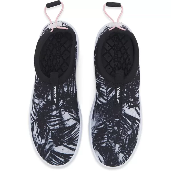 Speedo Mens Water Shoe Surfwalker RushSpeedo Black Palm Leaves
