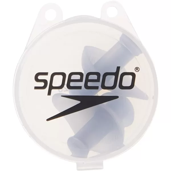 Speedo Unisex Swim Training Ergo Ear PlugsSilver