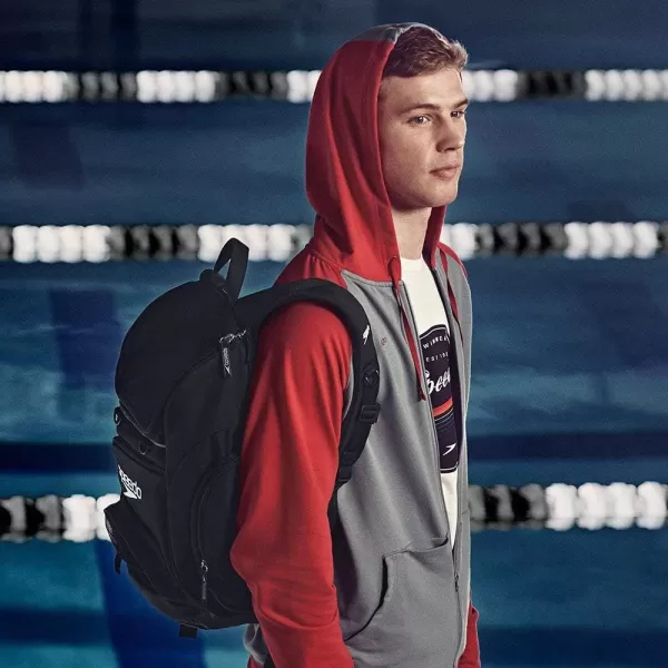Speedo UnisexAdult Large Teamster Backpack 35LiterHeatherBlack
