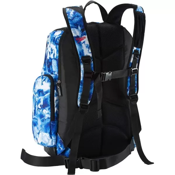 Speedo UnisexAdult Large Teamster Backpack 35LiterWhiteBlue