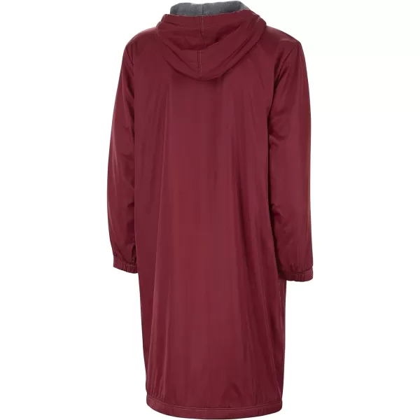Speedo UnisexAdult Parka Jacket Fleece Lined Team ColorsSpeedo Maroon