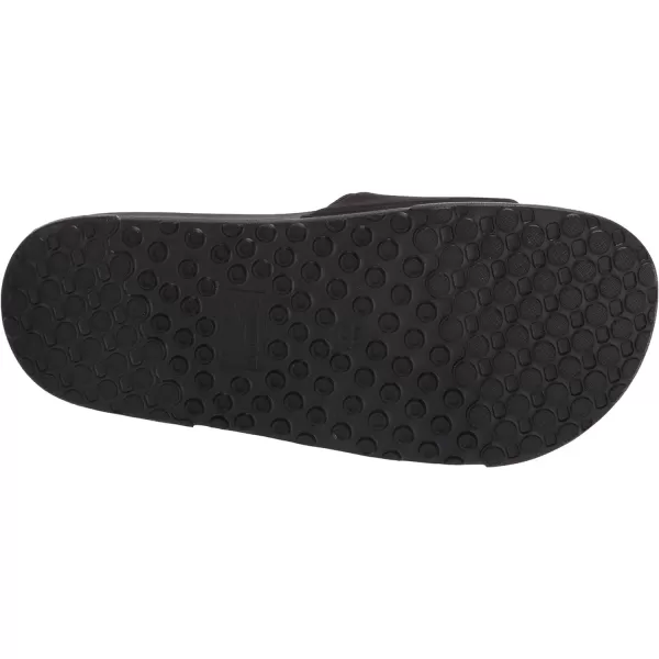 Speedo UnisexAdult Sandal Deck SlideBlackWhite