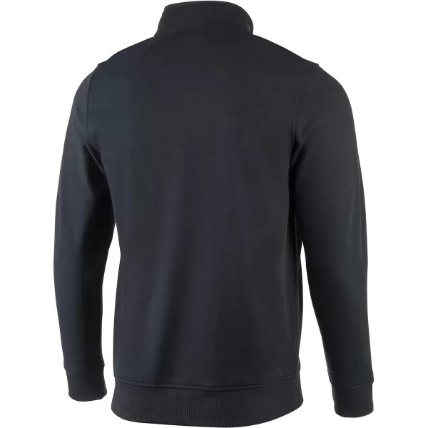 Speedo UnisexAdult Sweatshirt Quarter Zip Pull Over Team Warm UpSpeedo Black