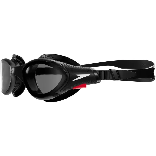 Speedo UnisexAdult Swim Goggle Biofuse 20BlackWhiteSmoke