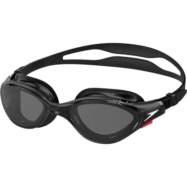 Speedo UnisexAdult Swim Goggle Biofuse 20BlackWhiteSmoke