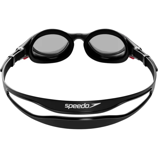 Speedo UnisexAdult Swim Goggle Biofuse 20BlackWhiteSmoke