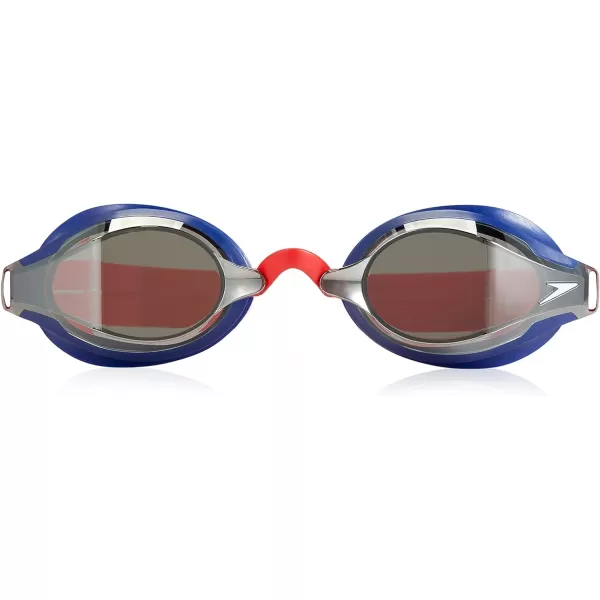 Speedo UnisexAdult Swim Goggles Speed Socket 20BlueRd GreyGrey Mirrored